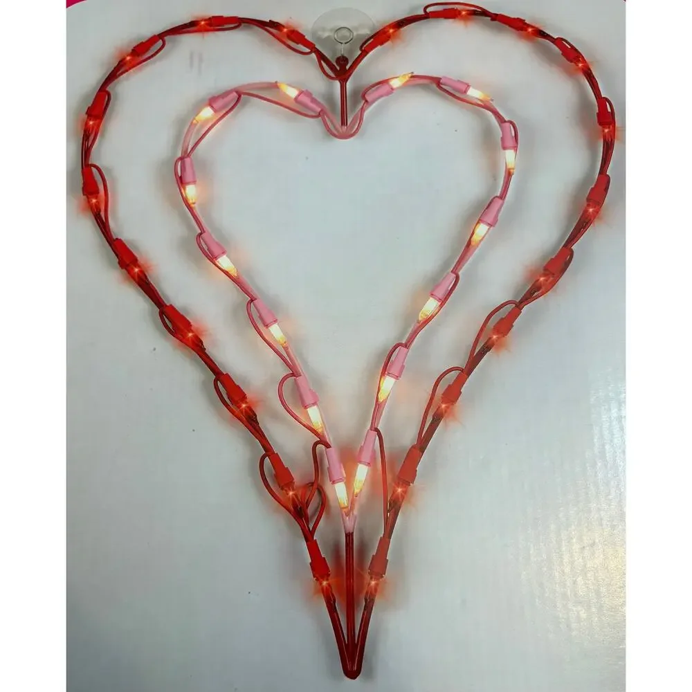 3PC NWT Love Hearts Wedding Bachelorette Engagement Valentine Decor